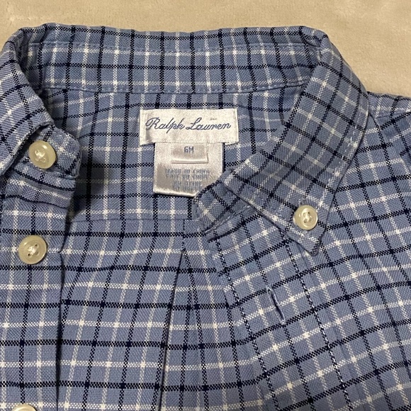 Ralph Lauren great quality boys button down dress shirt. - Picture 2 of 3